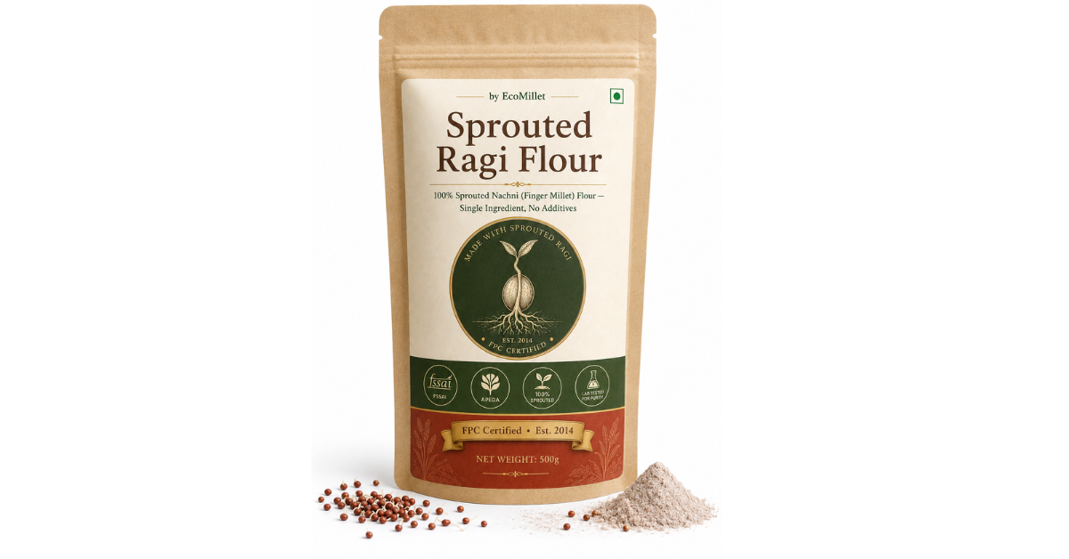 Sprouted Ragi Flour