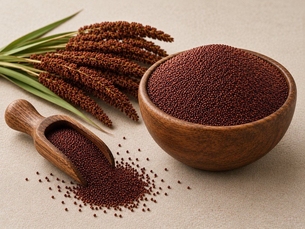 Ragi (Nachni) finger millet grains